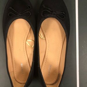 Express Black ballet flats